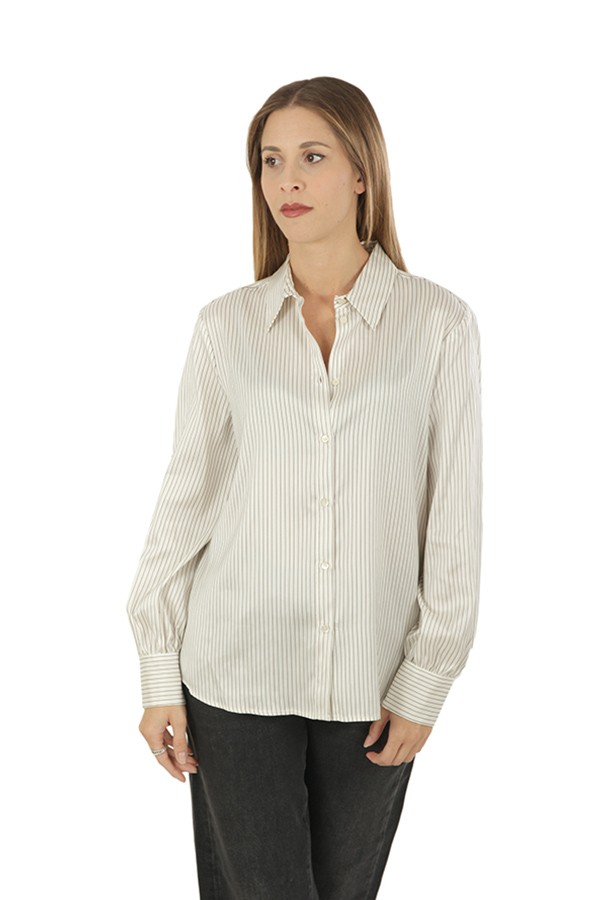 Peserico shirt in silk tela cotton