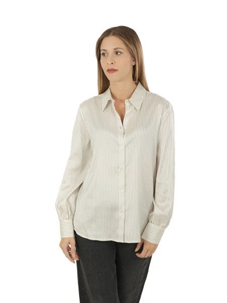 Peserico shirt in silk tela cotton