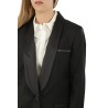 Blazer PESERICO Tuxedo in pure wool twill