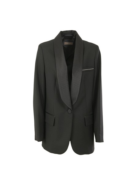 Blazer PESERICO Tuxedo in pure wool twill