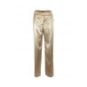 Peserico trousers in wet-effect velvet