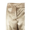 Peserico trousers in wet-effect velvet