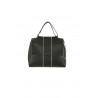 Orciani Sveva Medium Black Bag