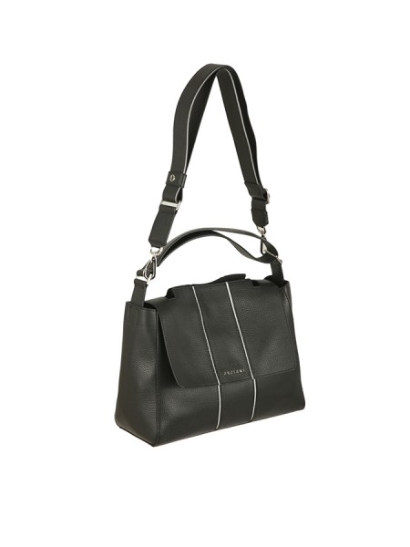 Orciani Sveva Medium Black Bag