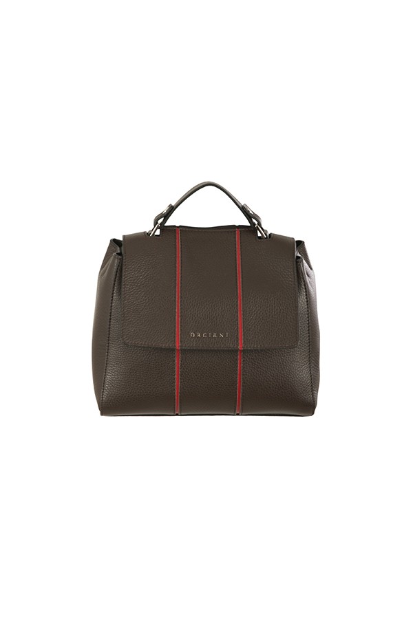 Orciani Sveva Small Ebony Bag