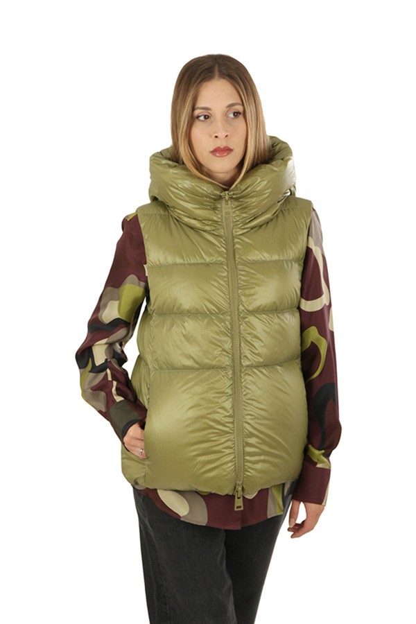 Down Jacket HERNO Globe Green Vest