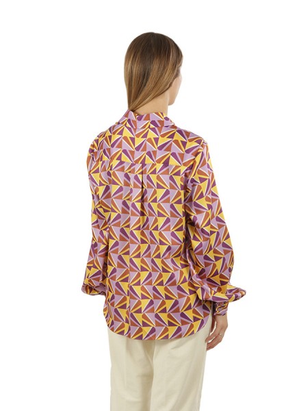 Geometric Print HANITA Shirt