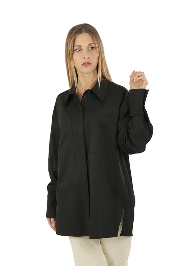 Annasofia ERIKA CAVALLINI Shirt Black