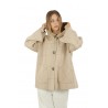 Elena Mirò Coat Tema Chromatics Check Beige