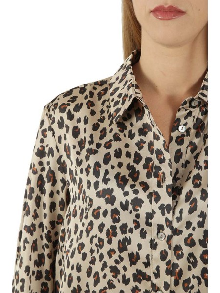 Elena Mirò Animalier Shirt Urban Theme