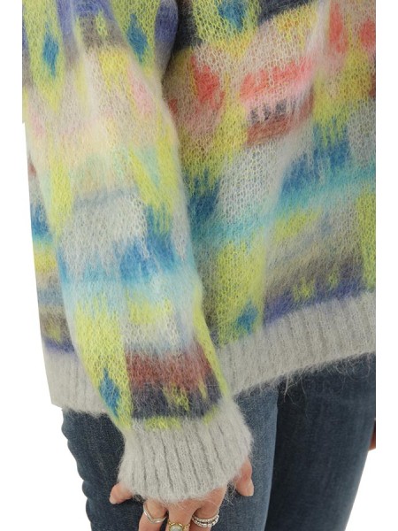 Multicolor Jacquard Toe DANIELE FIESOLI Sweater