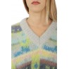 Multicolor Jacquard Toe DANIELE FIESOLI Sweater