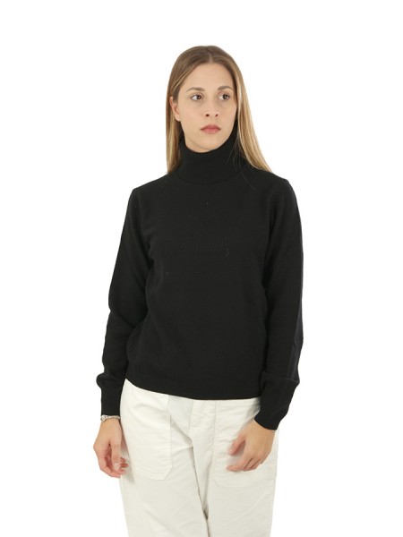 Black DANIELE FIESOLI Turtleneck Sweater