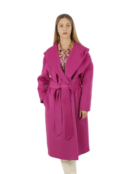 Ingrid Fuchsia ANFINY Robe Coat