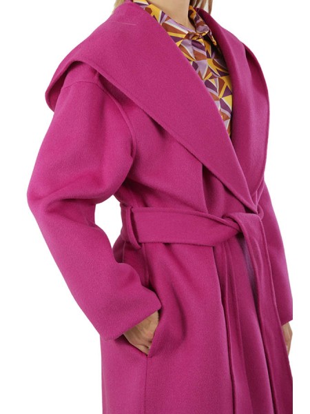 Ingrid Fuchsia ANFINY Robe Coat