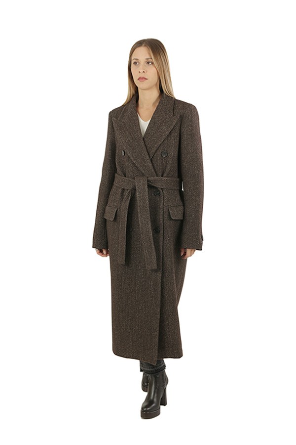 Ebony ROBERTO COLLINA Coat