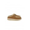 Mou Bounce Clog Metal Logo Cognac