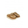 Mou Bounce Clog Metal Logo Cognac