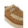 Mou Bounce Clog Metal Logo Cognac