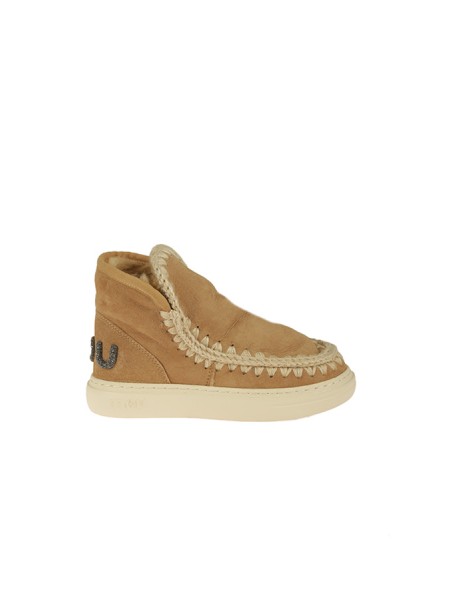 Mou Eskimo Sneaker Bold Glitter Tobacco Logo