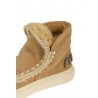 Mou Eskimo Sneaker Bold Glitter Logo Tabacco