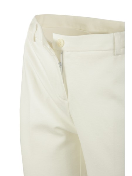 Cream TEN trousers