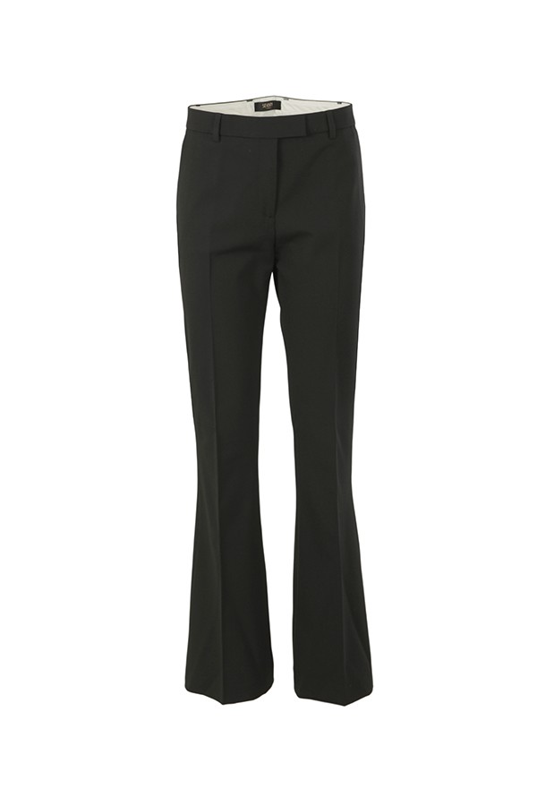 Black Flared SEVENTY Trousers