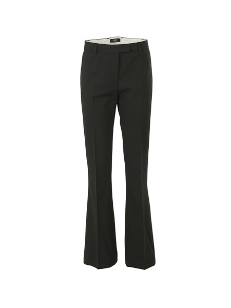 Black Flared SEVENTY Trousers