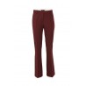 Burgundy SEVENTY trousers