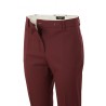 Burgundy SEVENTY trousers