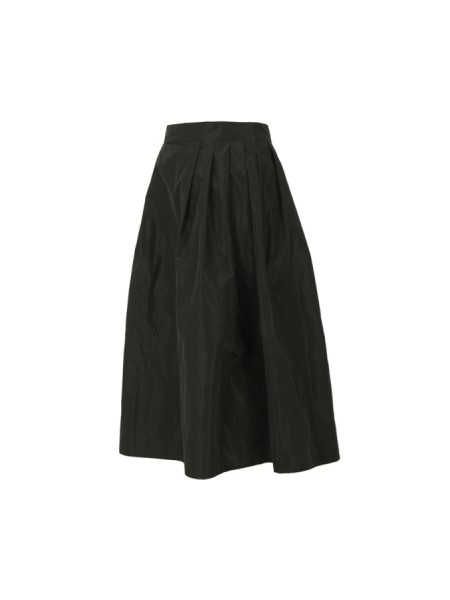 Rossopuro Taffeta Skirt Black