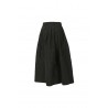 Rossopuro Taffeta Skirt Black