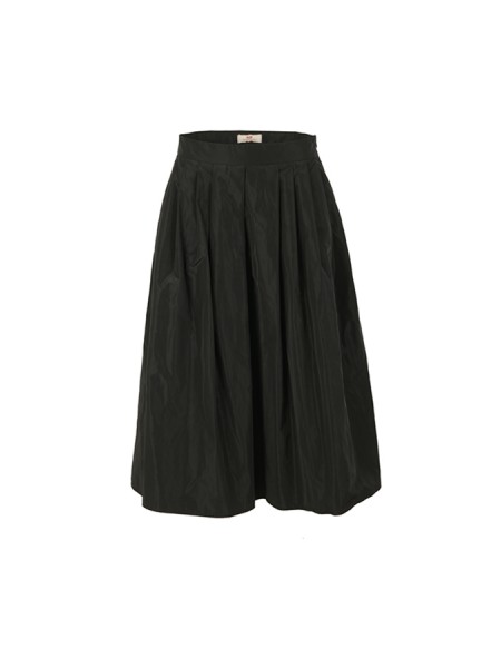 Rossopuro Taffeta Skirt Black