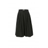 Rossopuro Taffeta Skirt Black