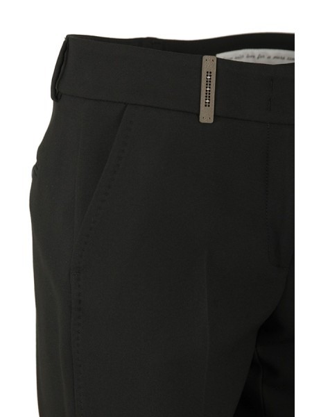 Peserico Iconic Black Trousers