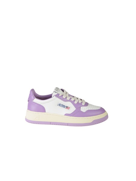 Autry Medalist Low Sneaker White Lilac