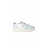 Two-tone AUTRY Medalist Low Sneakers White Light Blue