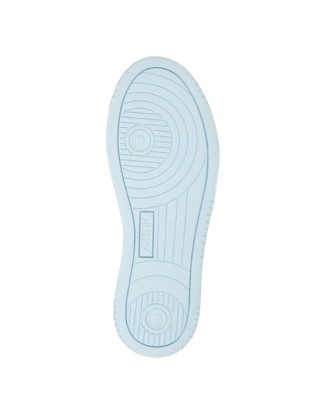 Two-tone AUTRY Medalist Low Sneakers White Light Blue