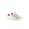 Autry Medalist Low Sneakers White Beige Pink