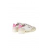 Sneakers Autry Medalist Low Bianco Beige Rosa