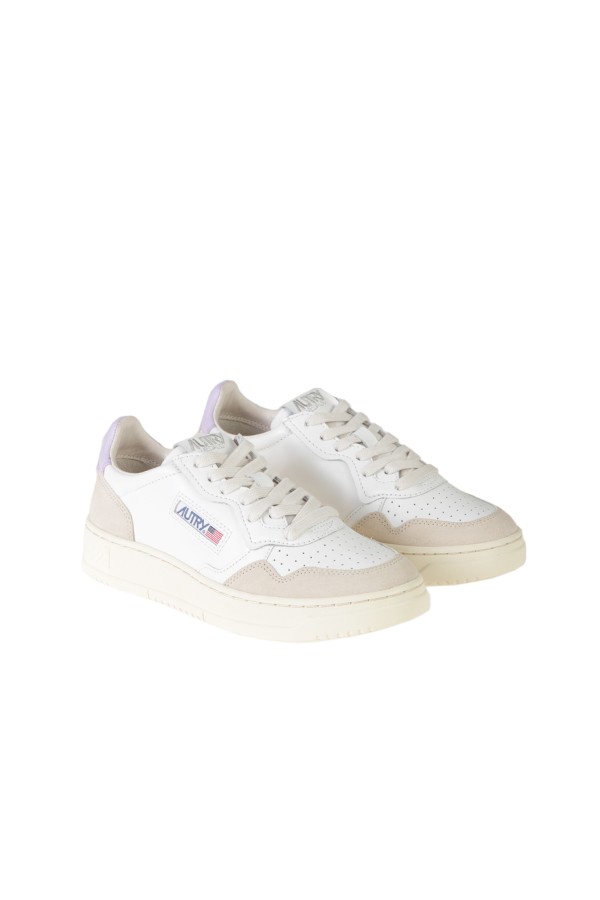 Autry Medalist Sneakers White Beige Wisteria