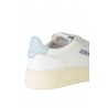 Sneakers Autry Medalist Low Bianco Celeste