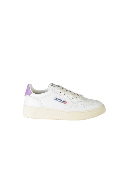 Autry Medalist Low Sneakers White Purple