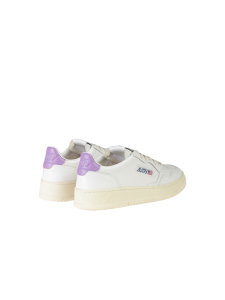 Autry Medalist Low Sneakers White Purple