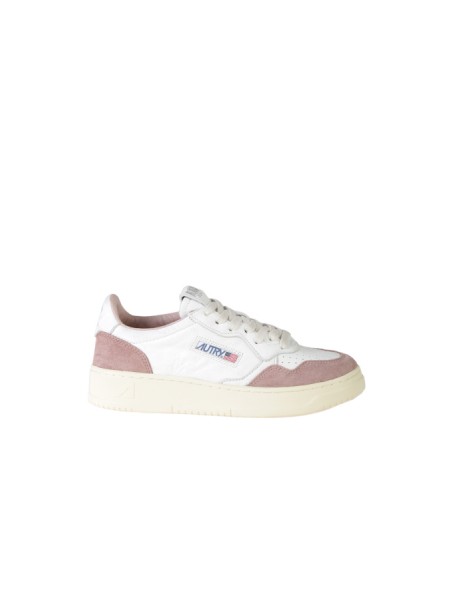 Autry Medalist low Sneakers White Pink