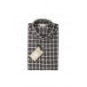 Xacus Tailor Shirt Blue Brown