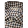 Camicia Xacus Tailor Blu Marrone