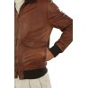 Leather Aviator VOLFAGLI Jacket