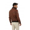 Leather Aviator VOLFAGLI Jacket