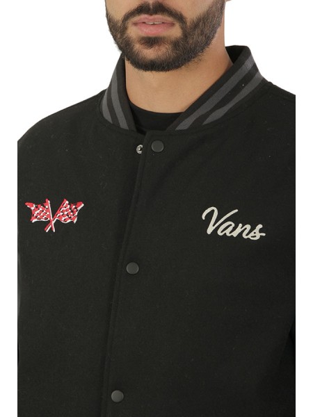 Stevens Varsity VANS Jacket Black